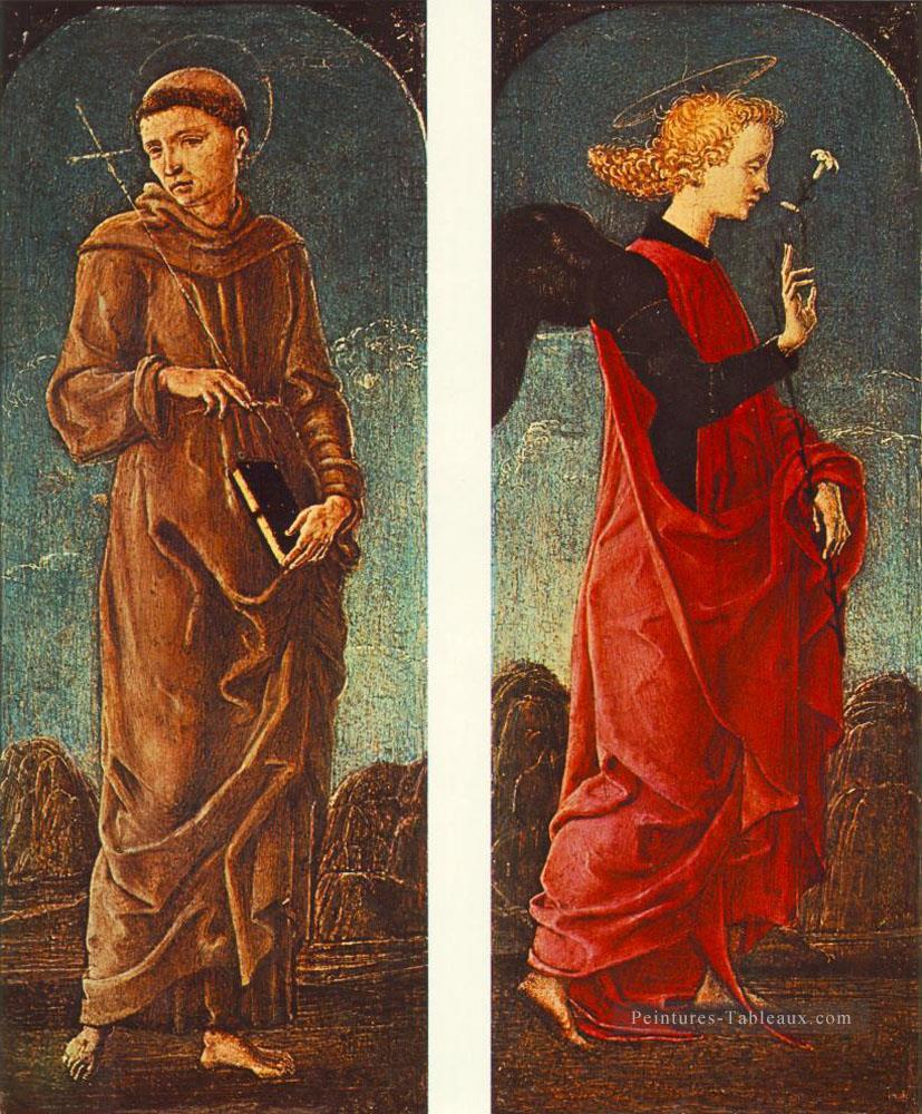 Saint François d’Assise et annonçant l’ange Cosme Tura Peintures à l'huile